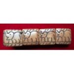 yak bone beads elephant pendant