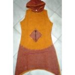 Sleev less cotton hooded dress-6 Pcs