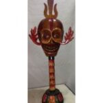 handmade wooden kapala