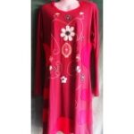 Cotton Hooded Hand Crush Dress