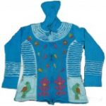 COTTON HAND CRUSHED HOODED JACKETS NEPAL