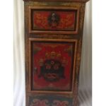 Wooden Box Drawer with One Door