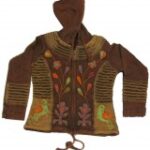 COTTON HAND CRUSHED FLOWER HOODED JACKETS NEPAL