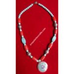 YAK BONE BEADS PENDANT NECKLACE NEPAL