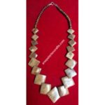 YAK BONE BEADS PENDANT NECKLACE NEPAL