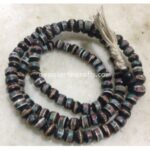 CORAL AND TURQUOISE PENDANT PRAYER MALA