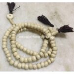 WHITE BONE BEADS PRAYER MALA