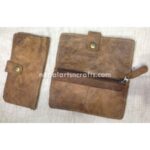 HANDMADE LEATHER MONEY WALLET