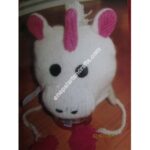 WOOLEN ANIMAL HATS-6 PCS.