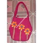 FELT FLOWER BAG-6 PCS.