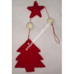 X-MAS FELT HANGING-6 PCS.