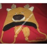 WOOLEN ANIMAL HATS-6 PCS