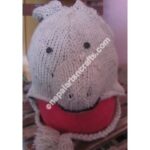 WOOLEN ANIMAL HATS-6 PCS