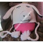 WOOLEN ANIMAL HATS-6 PCS