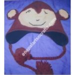 WOOLEN ANIMAL HATS-6 PCS