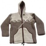 WOOLEN HOODED JACKET-3 PCS