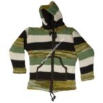MULTI COLOUR WOOLEN HOODED JACKET-3 PCS.