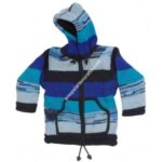 MULTI COLOUR WOOLEN HOODED JACKET-3 PCS.