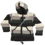 MULTI COLOUR WOOLEN HOODED JACKET-3 PCS.