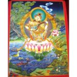 NEWARI THANGKA-SARASWATI