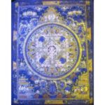 BLACK AND GOLD MANDALA