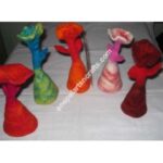 FELT FELT DECORATIVE ITEMS-6 PCS.
