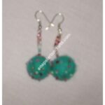 FELT BEADS EARRINGS-6 PAIRS
