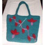 FELT HAND BAGS-6 PCS.