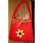 FELT FLOWER BAGS-6 PCS.