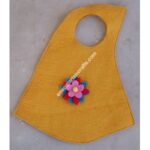 FELT FLOWER PATCH BAGS-6 PCS.