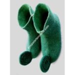 FELT PLAIN KIDS SHOES (26/27 NUMBER)-6 PAIRS