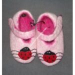 FELT KIDS SHOES(16/17 NUMBER)-6 PAIRS
