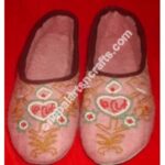 FELT AARI SHOES(36 NUMBER)-6 PAIRS