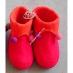 FELT KIDS SHOES (24/25 NUMBER)-6 PAIRS