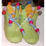 FELT KIDS SHOES (24/25 NUMBER)-6 PAIRS