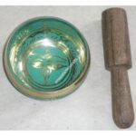 GREEN COLOUR SINGING BOWLS