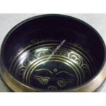 BLACK COLOUR HAND CARVED SINGING BOWLS