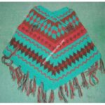 WOOLEN PONCHO-3 PCS