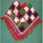 WOOLEN PONCHO-3 PCS