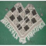 WOOLEN PONCHO-3 PCS