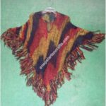 WOOLEN PONCHO-3 PCS