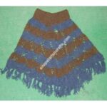 WOOLEN PONCHO-3 PCS