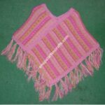 WOOLEN PONCHO-3 PCS