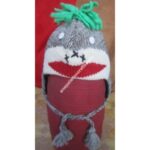 WOOLEN ANIMAL HATS-6 PCS