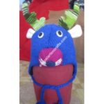 WOOLEN ANIMAL HATS-6 PCS