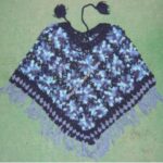 WOOLEN PONCHO-3 PCS
