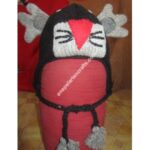 WOOLEN ANIMAL HATS-6 PCS