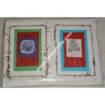 ENDLESS KNOT AND ELEPHANT GREETING CARD-6 PACKET