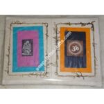 GANESH AND OM GREETING CARD-6 PACKET