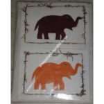 HANDMADE ELEPHANT CARD-6 PACKET